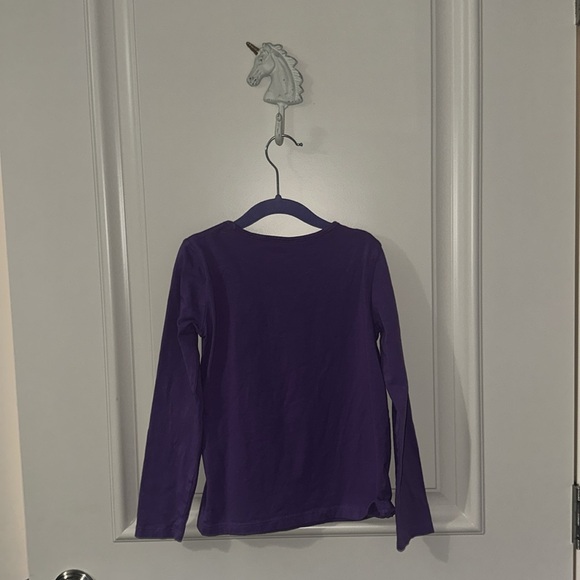 Girls H&M Spooky Season Purple Long Sleeve Size 6X-7 - Picture 2 of 2